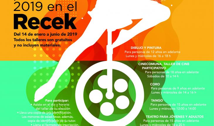 TEATRO JOSE RECEK SAADE talleres gratuitos IMACP